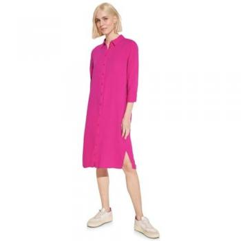 STREET ONE Hemdblusenkleid, mit Struktur