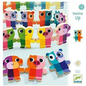 Playful Pairs: Animal Domino Stacking Game