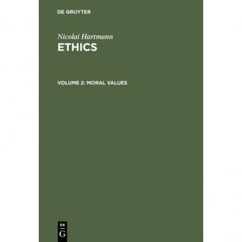 Moral Values (Nicolai Hartmann: Ethics)
