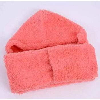 3-Piece Women's Winter Accessories: Hood, Scarf, and Gloves