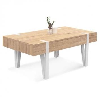 Centro de Mesa Austria: 1 cajón + patas de pino blanco