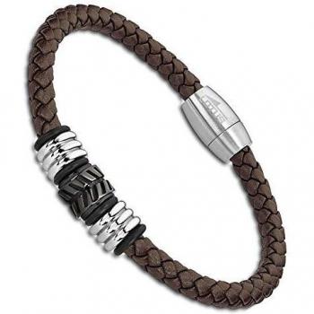 Pulsera de Cuero Lotus Style LS2062-2 Urban Man 225 mm