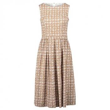 Abito Estivo Vera Mont 2‑in‑1 Marrone Chiaro/Blanc