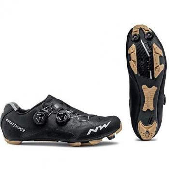 Scarpe Northwave Ghost XCM 2 Uomo, Taglia 39, Nero/Miele