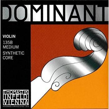 Thomastik Dominant Violin String Set Steel E 4/4 Size Medium