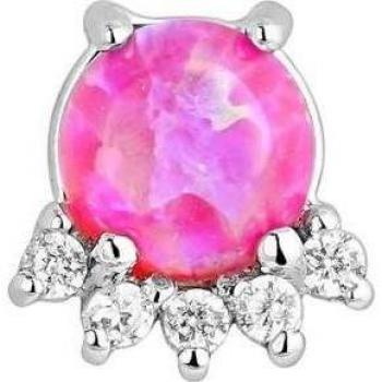 Piercing Caledonia en plata con baño de rodio de Ear Candy