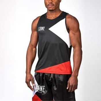 Leone 1947 Fighter Life Boxer‑Tanktop – Schwarzer Pullover, Unisex