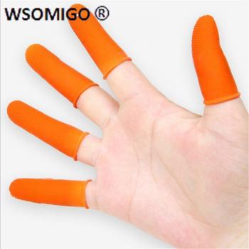 WSOMIGO Küchen Zubehör langlebige Latex Fingerärmel