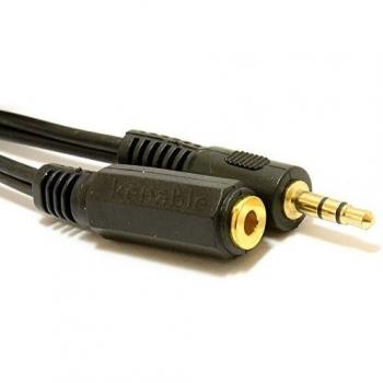 5mm Stereo Jack to Socket Headphone Extension Cable 3m