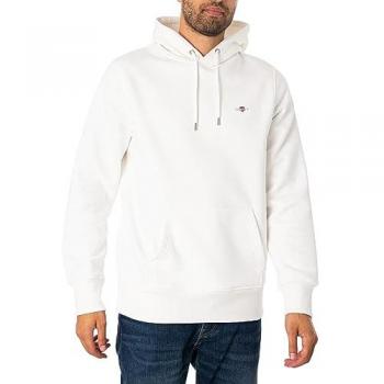 GANT Sudadera REGULAR SHIELD con capucha en color beige
