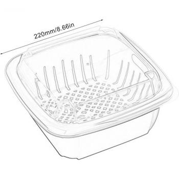 Multifunctional Double-Layer Drain Basket