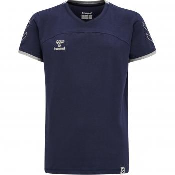 Hummel Junior T‑shirt Bleu Marine – Collection Cima