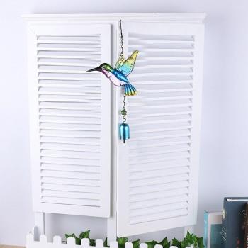 Garden Patio Hummingbird Dragonfly Wind Chime