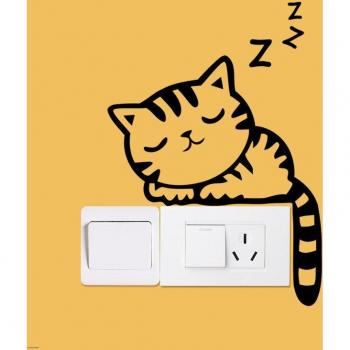 Kitty Switch: Adhesivo para Cuaderno y Pared