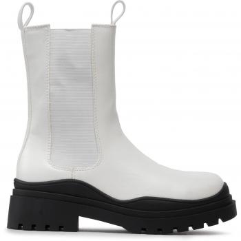 Weiße DeeZee Stiefeletten ZAL90152-1