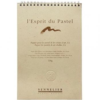 Sennelier Soft Pastel Paper Pad 25 Sheets 130gsm 24x16cm