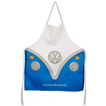 Volkswagen VW T1 Camper Bus Blue Cotton Apron