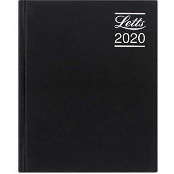 Rhino 2020 Black A5 Scheduler – 2020 Diary