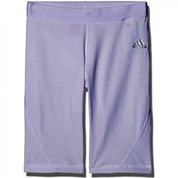 Adidas Alphaskin Kinderkurze Hose, Weiß, Größe 116
