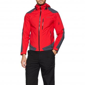 Trangoworld Herren Navirú Jacke 352 Rot/Grau – Rojo Fuego in S