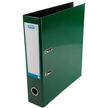Elba Lever Arch File A4 70mm Spine Laminated Paper On Board Green