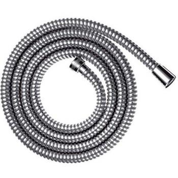 1.25 m Hansgrohe Metaflex Anti‑Kink Shower Hose – Chrome Coiled Design