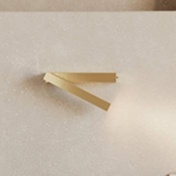 LEDS C4 Hall Gold-Wand-Leseleuchte (Slim)