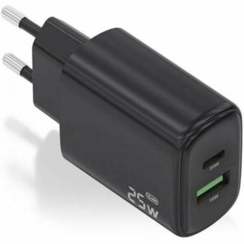 Chargeur Universel Aisens 25W Noir