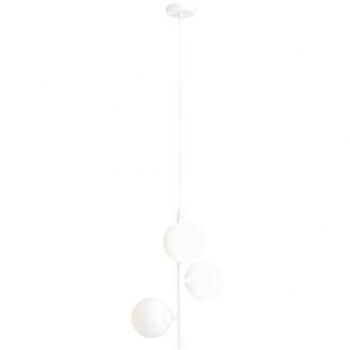 Lampe à Pendre Métal et Verre 120 cm