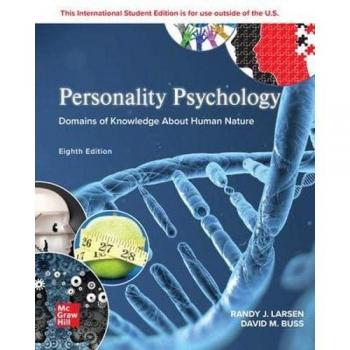 Personality Psychology: Domains of Knowledge About Human Nature ISE