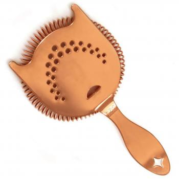 Luxury Bar Strainer with Copper Finish