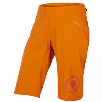Endura SingleTrack Lite Fahrradhose Damen ohne Polster hellorange