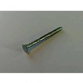 Pointe béton zinguée striée 2.7x40 mm