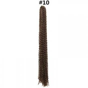 Lange 24 blonde Freetress Lockenmikroknote, Zizi, böhmisches synthetisches Haar Twist