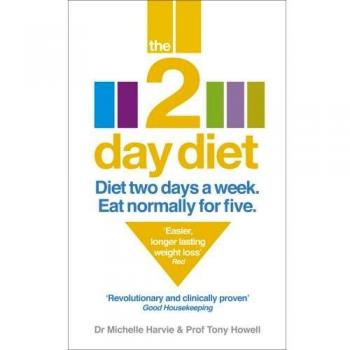 (Very Good)-The 2-Day Diet: Diet Two Days a Week. Eat Normally for Five. (Paperb