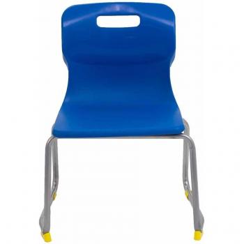 Titan Skid Base Office Chair Size 3 – Blue (TC Office Titan)