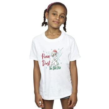 Tinker Bell Magic Dress Shirt – Kids 7‑8, White Color