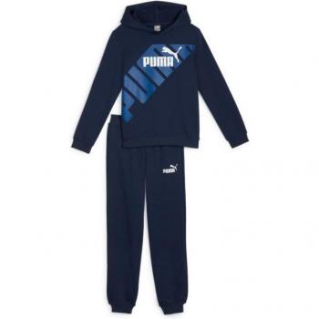Puma PUMA POWER Sportanzug für Jungen, Größe 152, Blau
