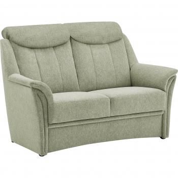 Villa Beck 2‑Sitzer Lugano – 1 Stück, Kopfteilverstellung, 49 cm Sitzhöhe