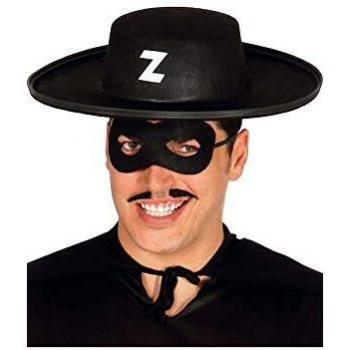 Cappello di Paglia Stile Zorro per Adulti