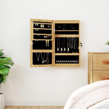 Spiegel-Schmuckschrank mit LED-Beleuchtung zur Wandmontage