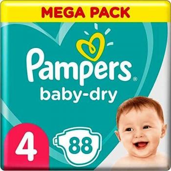 Pampers Baby Dry 88 Pannolini