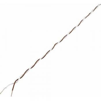 Cavo Wire Wrap TRU Components 2 x 0.28 mm² Nero, Rosso 25 m