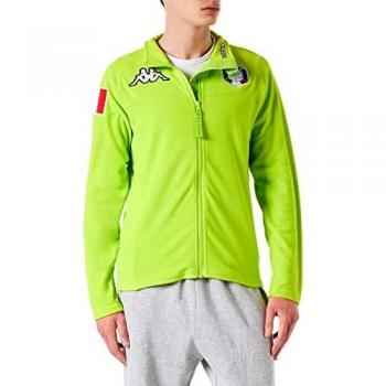 Kappa 6cento 687b Fz FISI Pull De Sport Junior, Vert Citron, 6-12 ans