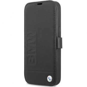 Étui portefeuille BMW en cuir pour iPhone 13 mini