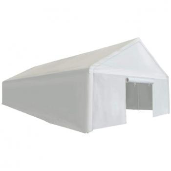 Gazebo 6x12 m in PE Bianco