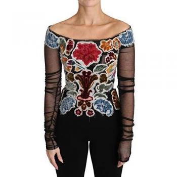 Dolce & Gabbana Elegant Floral Long Sleeve Top