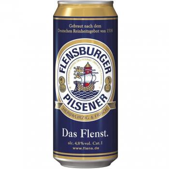 Flensburger Pilsener 4,8 % – 0,5 l Dose (Pfandpflichtig)