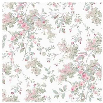 Shabby Chic Chelsea Patterned Wallpaper
