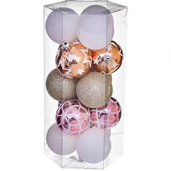 Féérie Lights Kit déco sapin Noël 15 pièces blanc doré